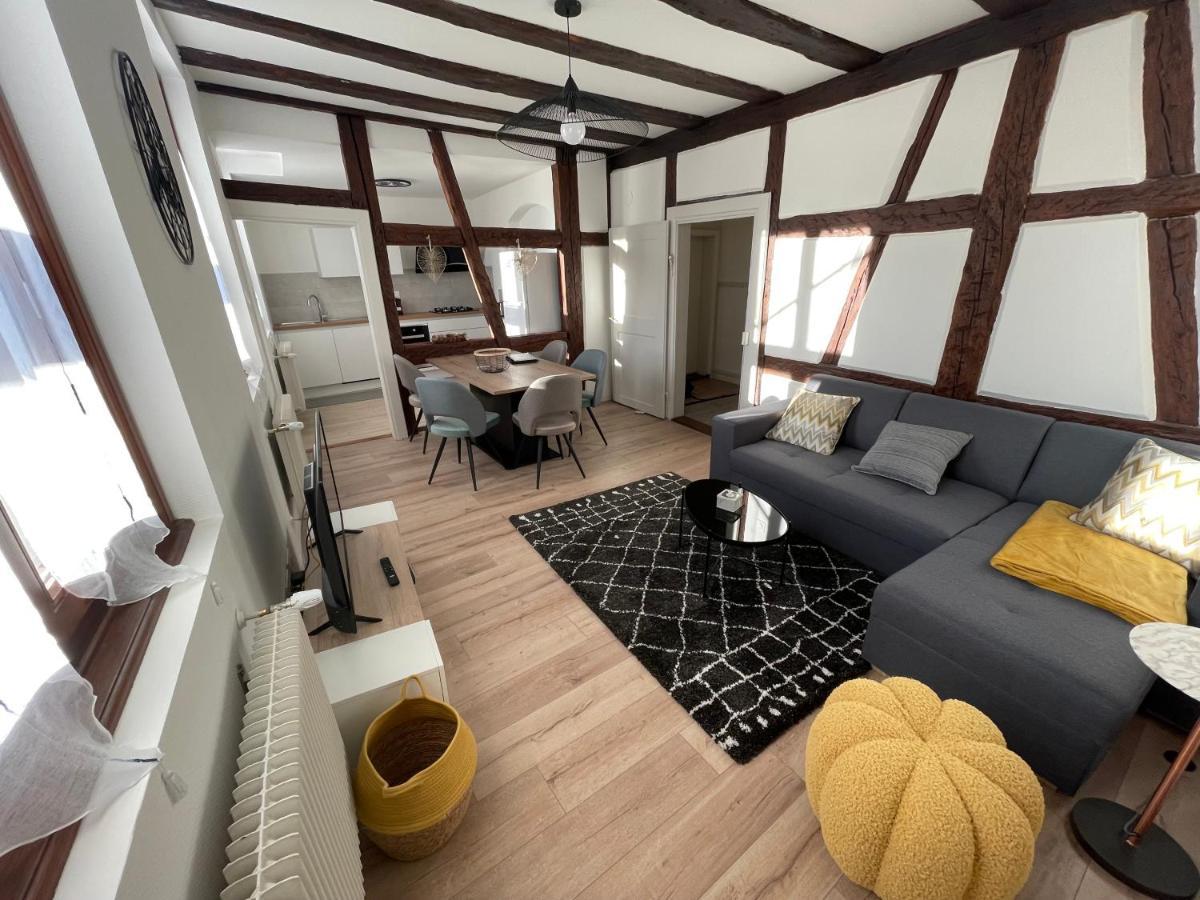 Appartement Le Fil D'Or Colmar Bagian luar foto
